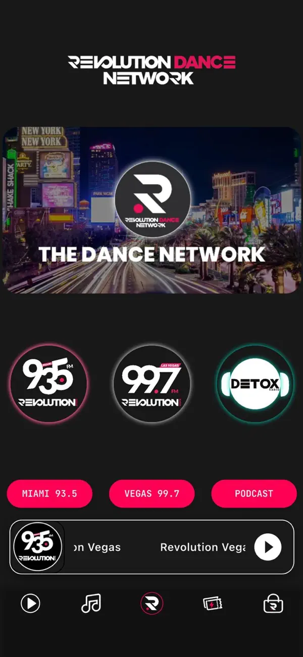 Screenshot #1 pour Revolution Dance Network