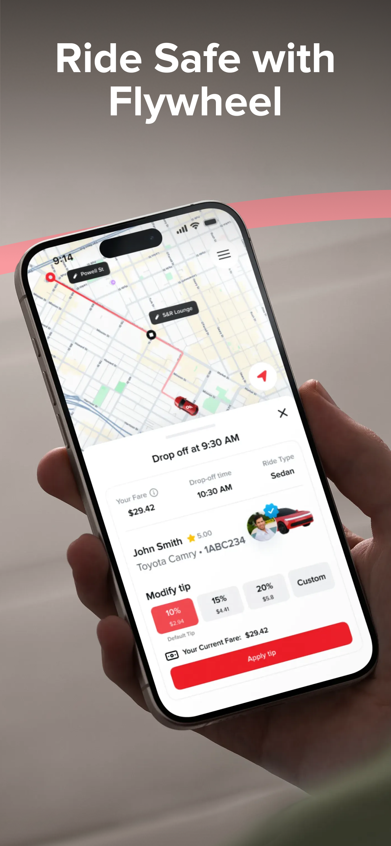 Flywheel MX - The Taxi app screenshot 6