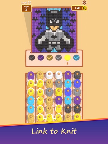 Link & Knit Puzzle iPad screenshot