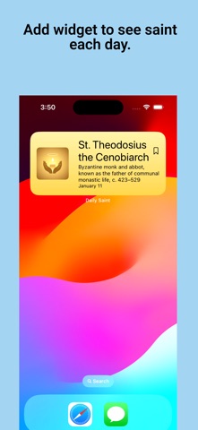 Daily Saint Reflections Screenshot 2 of 3