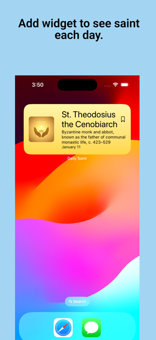 Daily Saint Reflections Screenshot 2 of 3