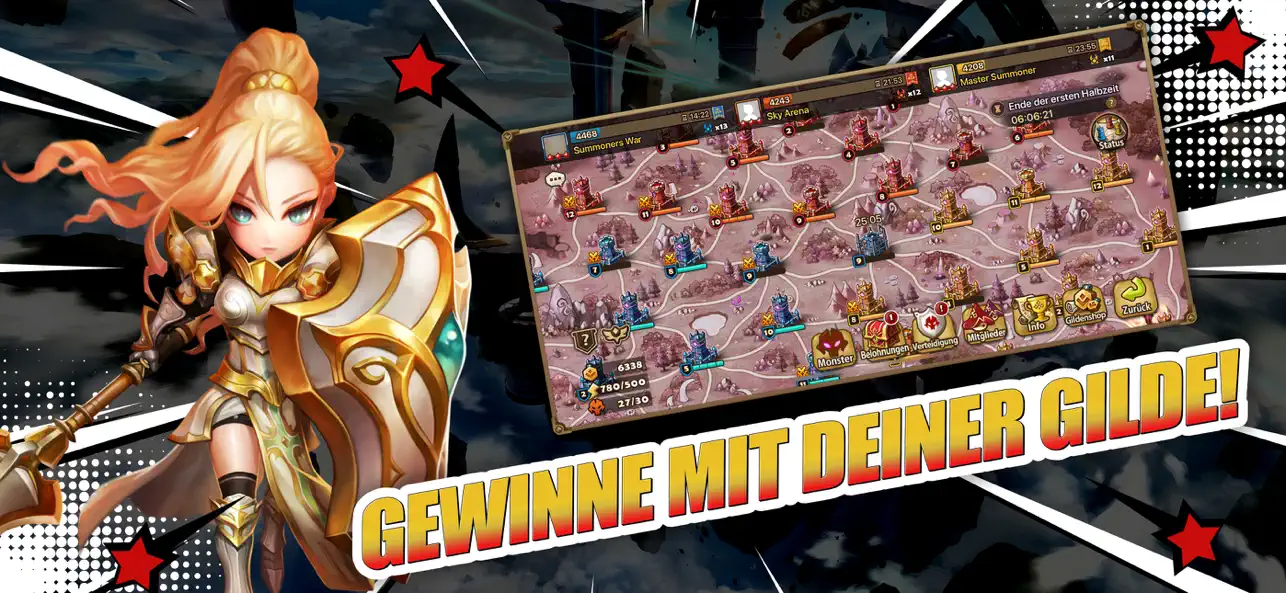 Summoners War iOS Mod IPA screenshot 2 - iOS game interface