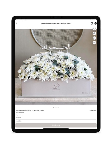 Tl flower iPad screenshot