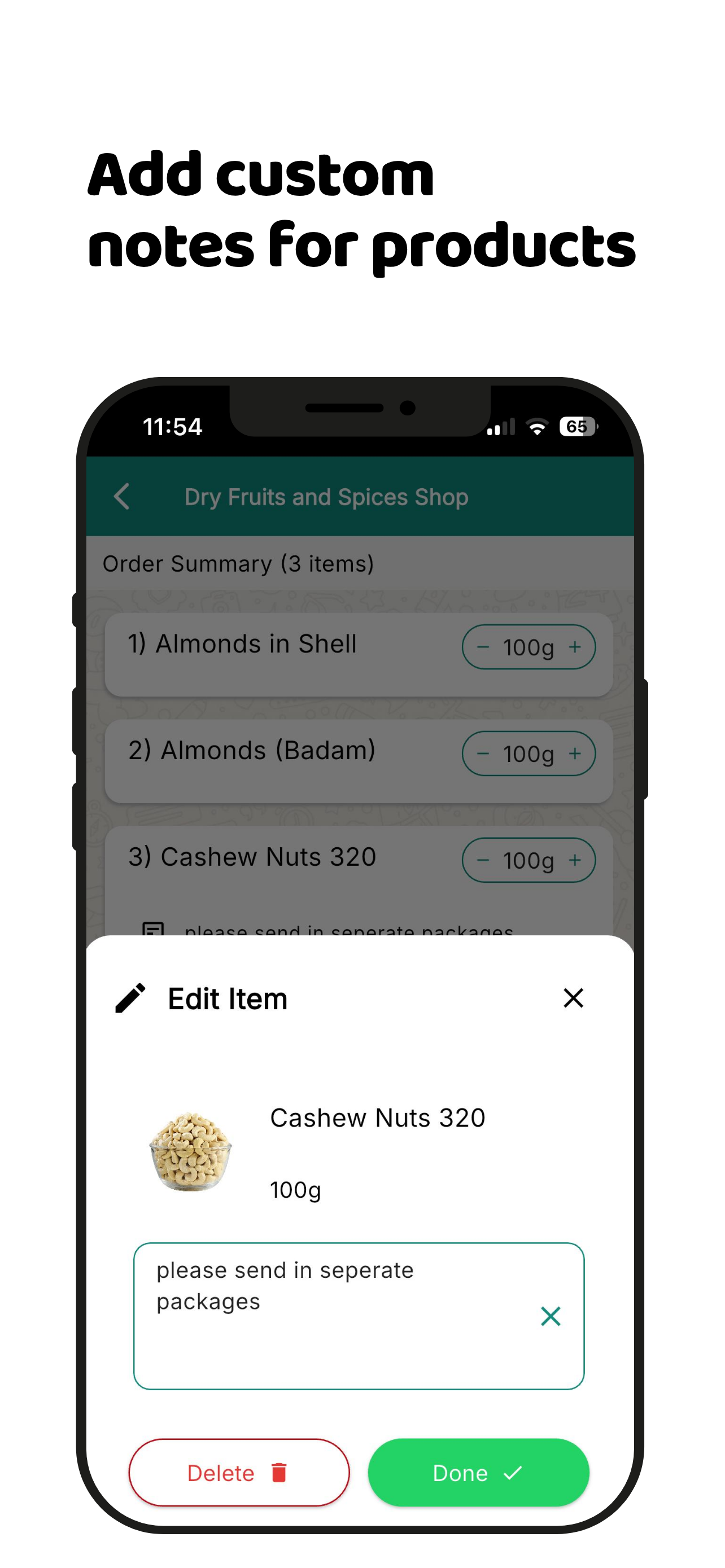 chotu List: easy local orders screenshot 3