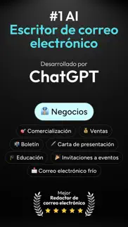 mailbot - ai email writer iphone capturas de pantalla 1