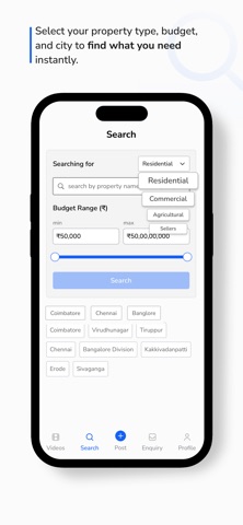 Land for Sales iPhone screenshot