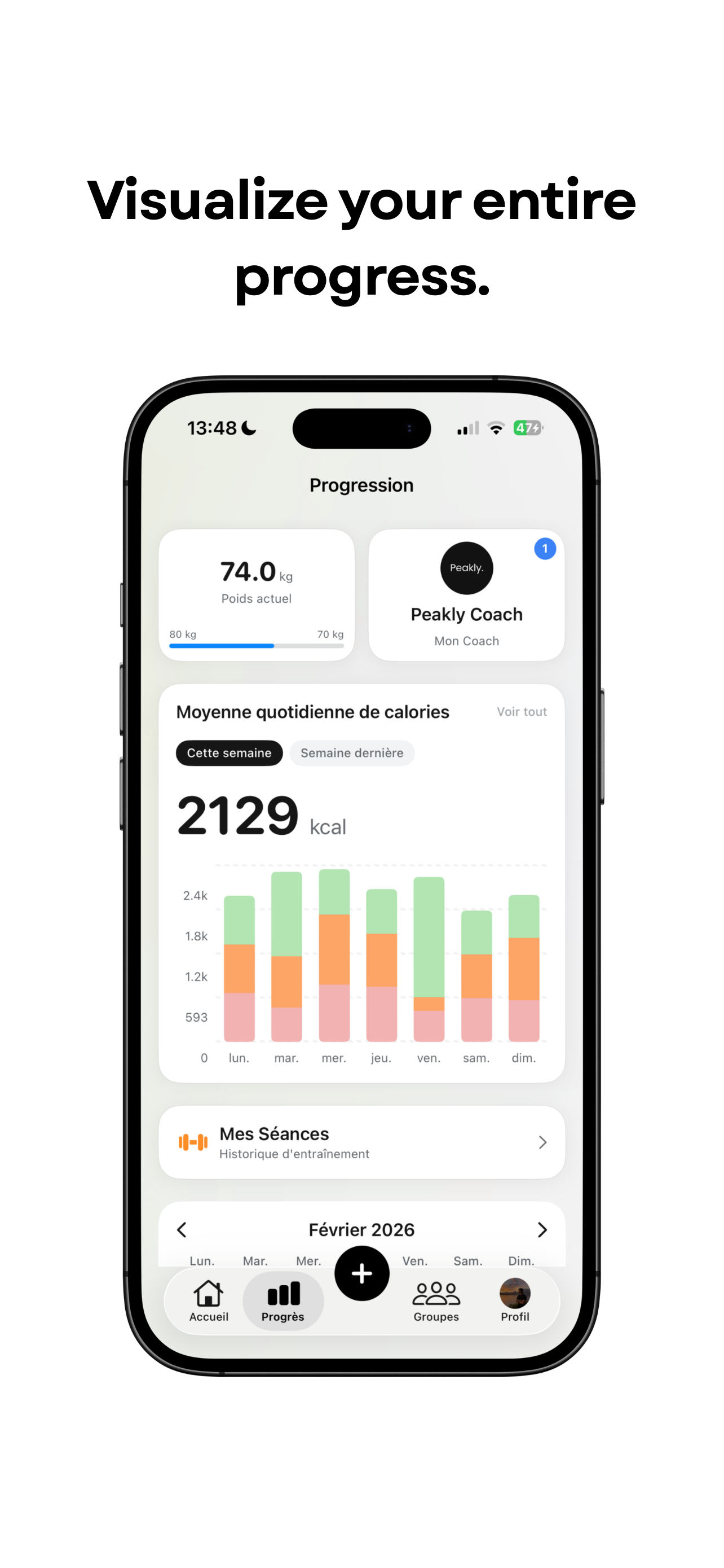 Peakly - Calorie Tracker