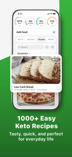 Keto diet app-Low carb manager screenshot 4