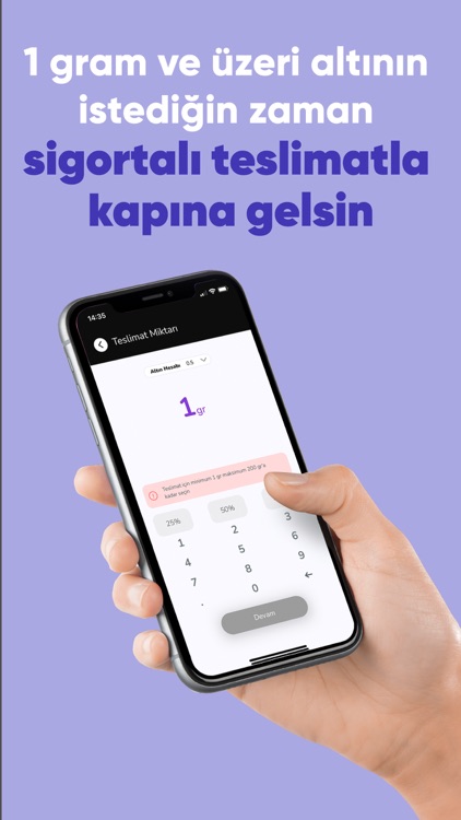 Minted: Altın, Gümüş, Platin