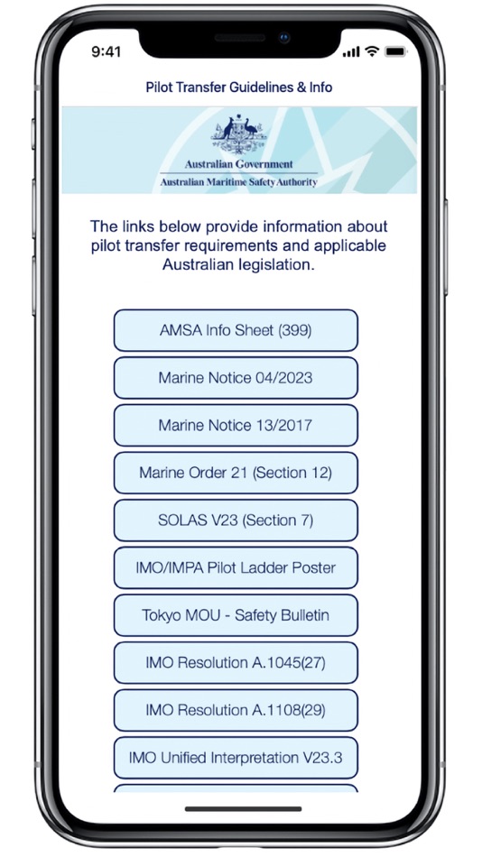 #2. AMSA Pilot (iOS) Podle: Australian Maritime Safety Authority