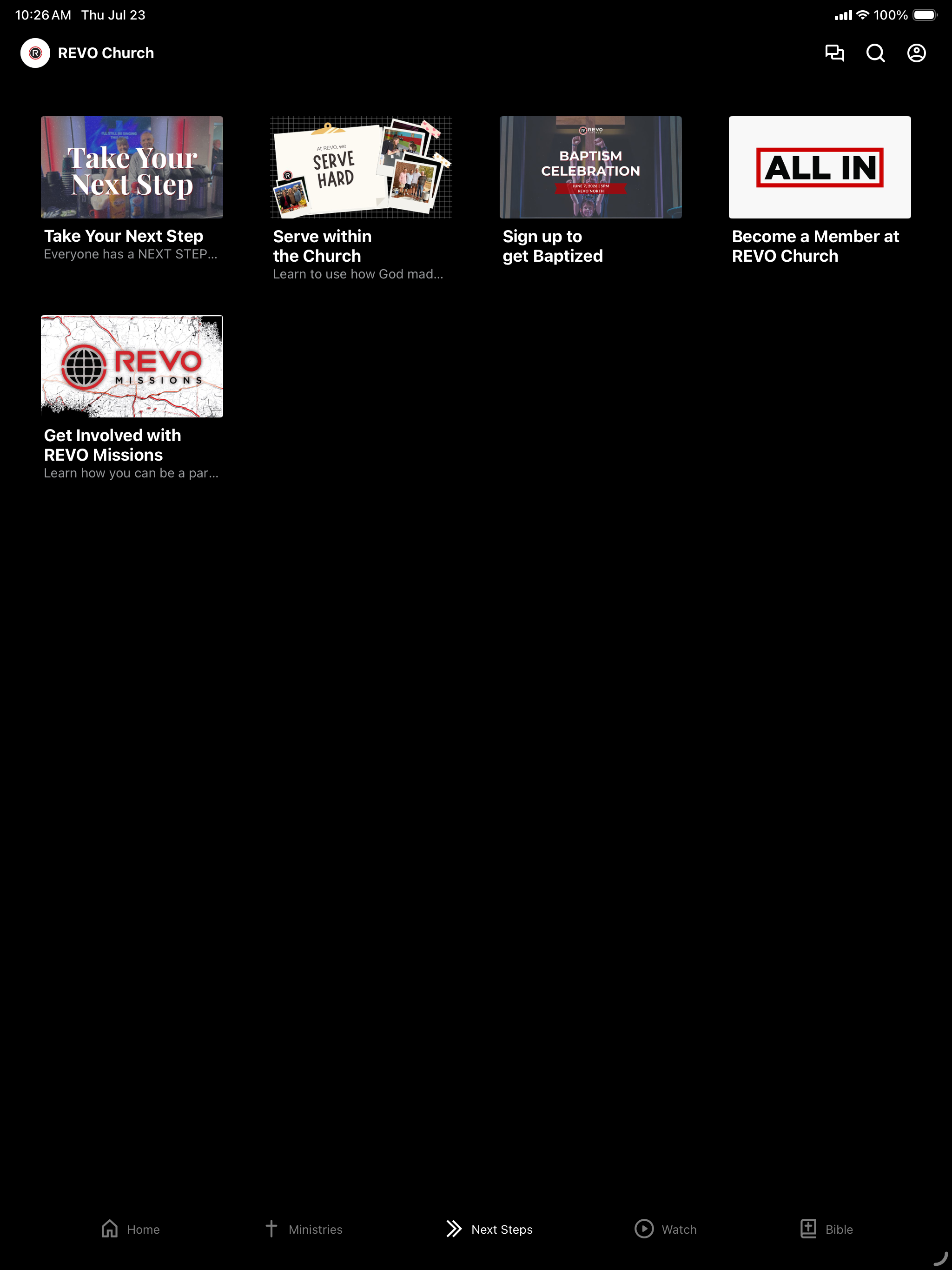 REVO Church screenshot 7