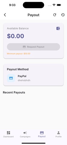 Salesbet Influencers App screenshot