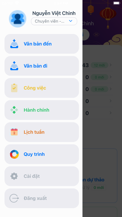 MobiFone eOffice Screenshot