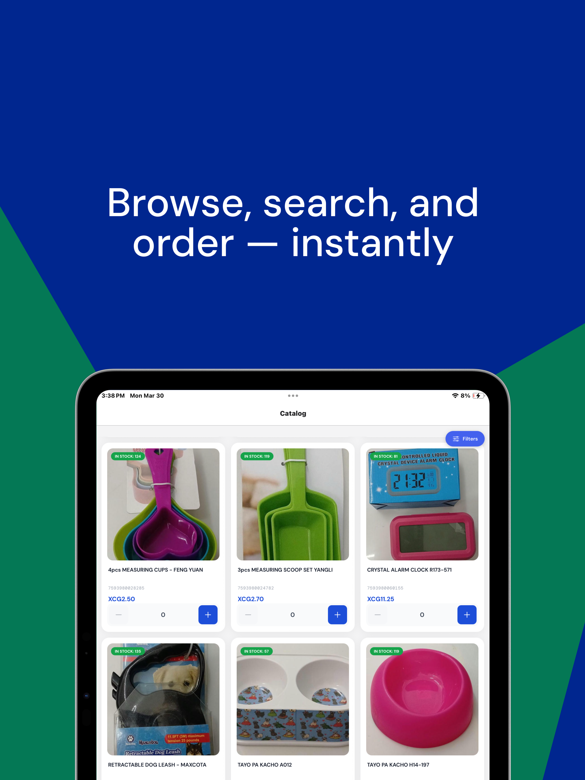 Vender: B2B Sales App