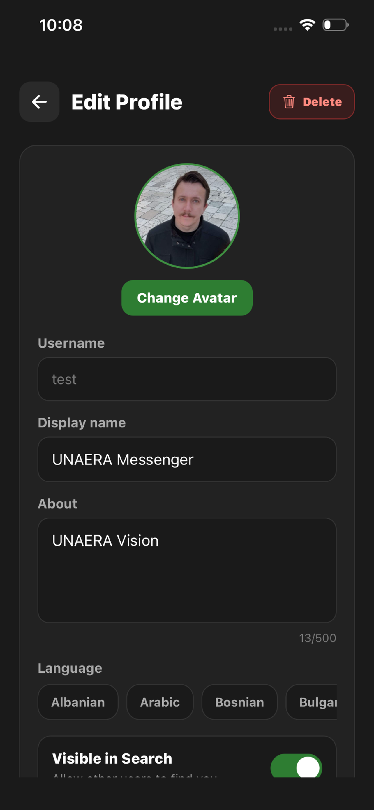 UNAERA screenshot 2