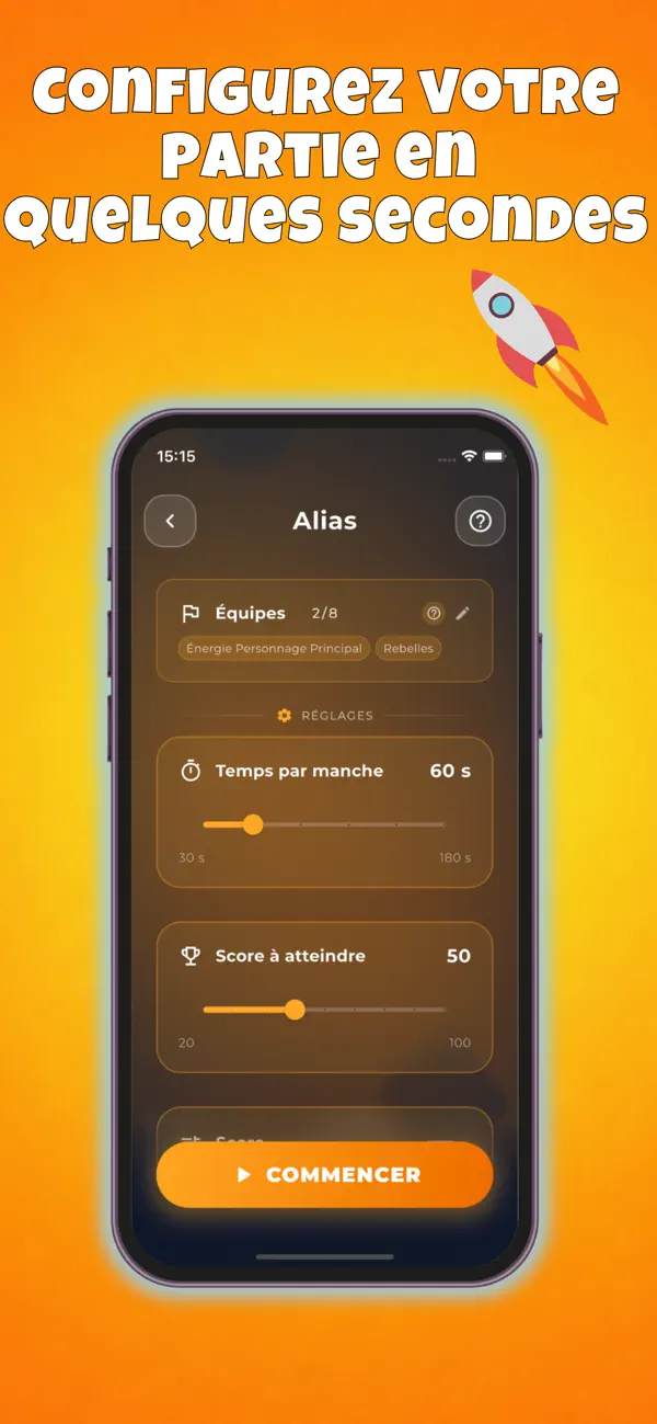 Screenshot #3 pour Alias: Devine les mots