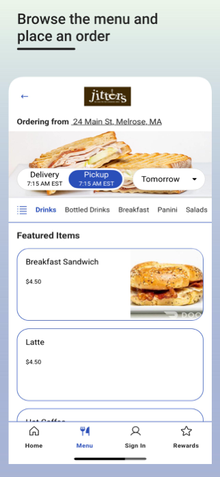 Jitters Cafe Screenshot 2 of 4