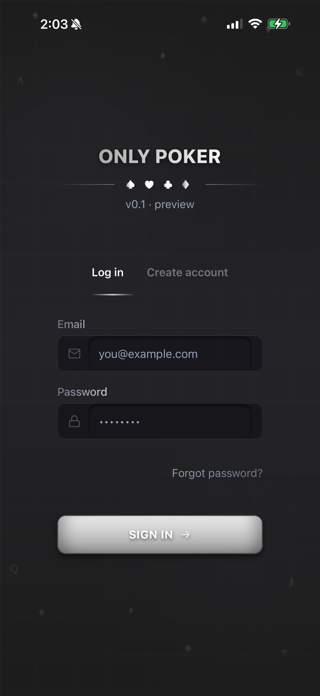 OnlyPoker Screenshot 1 of 5