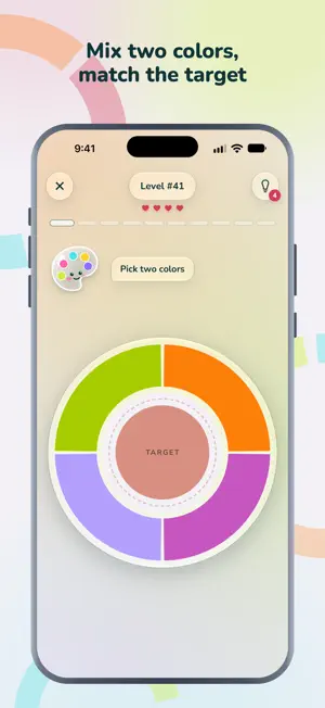 SelColor: Color Mixing Game screenshot 2