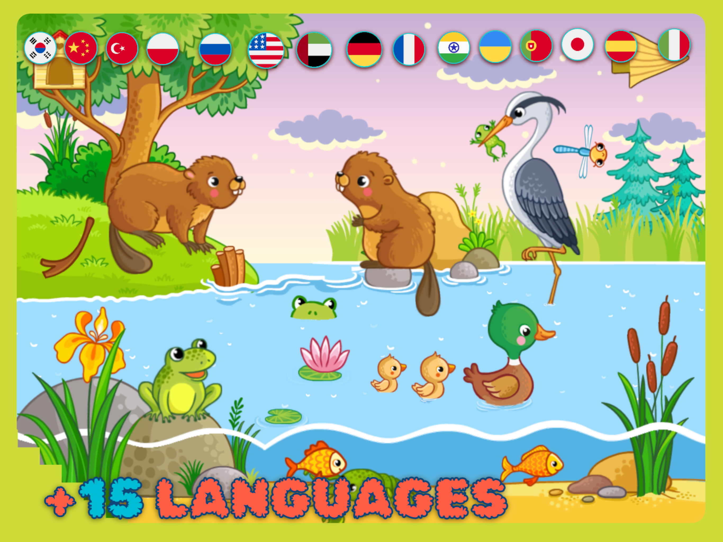 Toddler animal puzzle games! screenshot 16