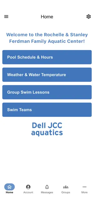 Dell JCC Aquatics screenshot 2