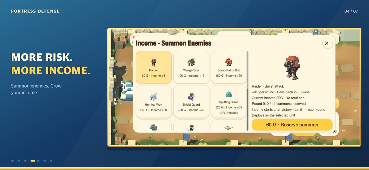 Screenshot 4 of Fortress Defense by Villain