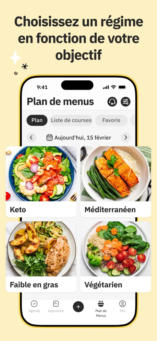 Screenshot #3 pour Unimeal : Jeûne et régime