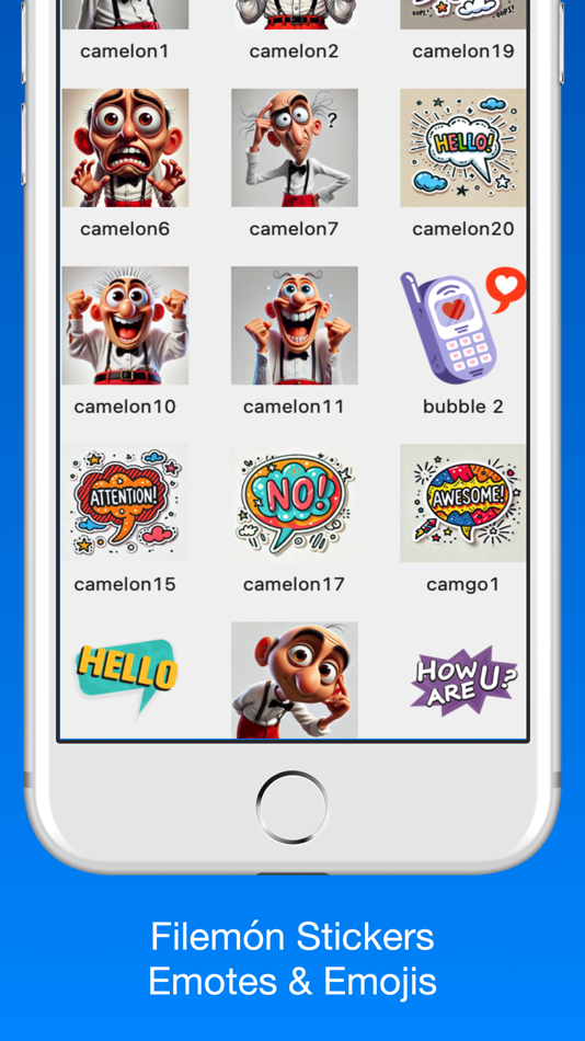 #6. Filemón Stickers Alterados (iOS) 来自: Dalila Oussama