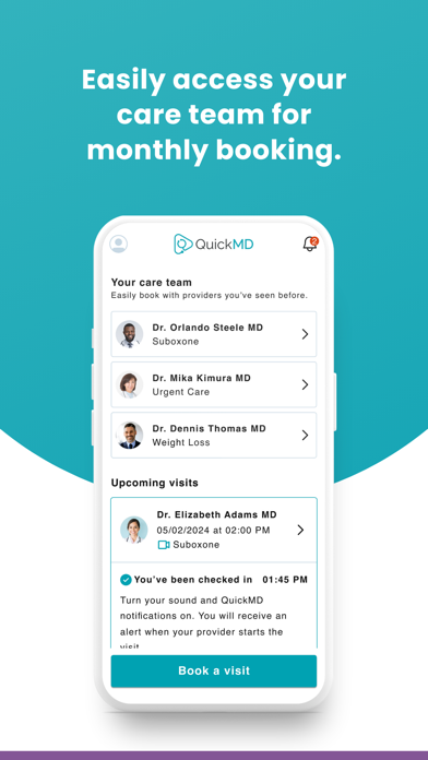 QuickMD - Online Doctor Visits Screenshot