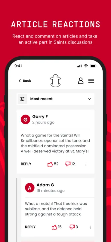 Southampton FC screenshot 5 of 8
