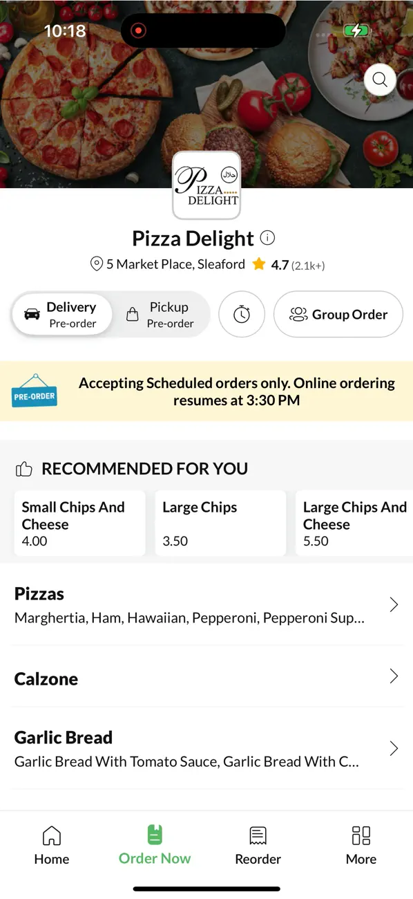 Screenshot #2 pour Pizza Delight.