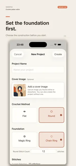 Sheepas - Crochet Charts screenshot 3