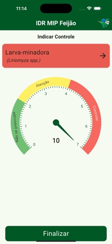 IDR MIP Feijão iPhone screenshot