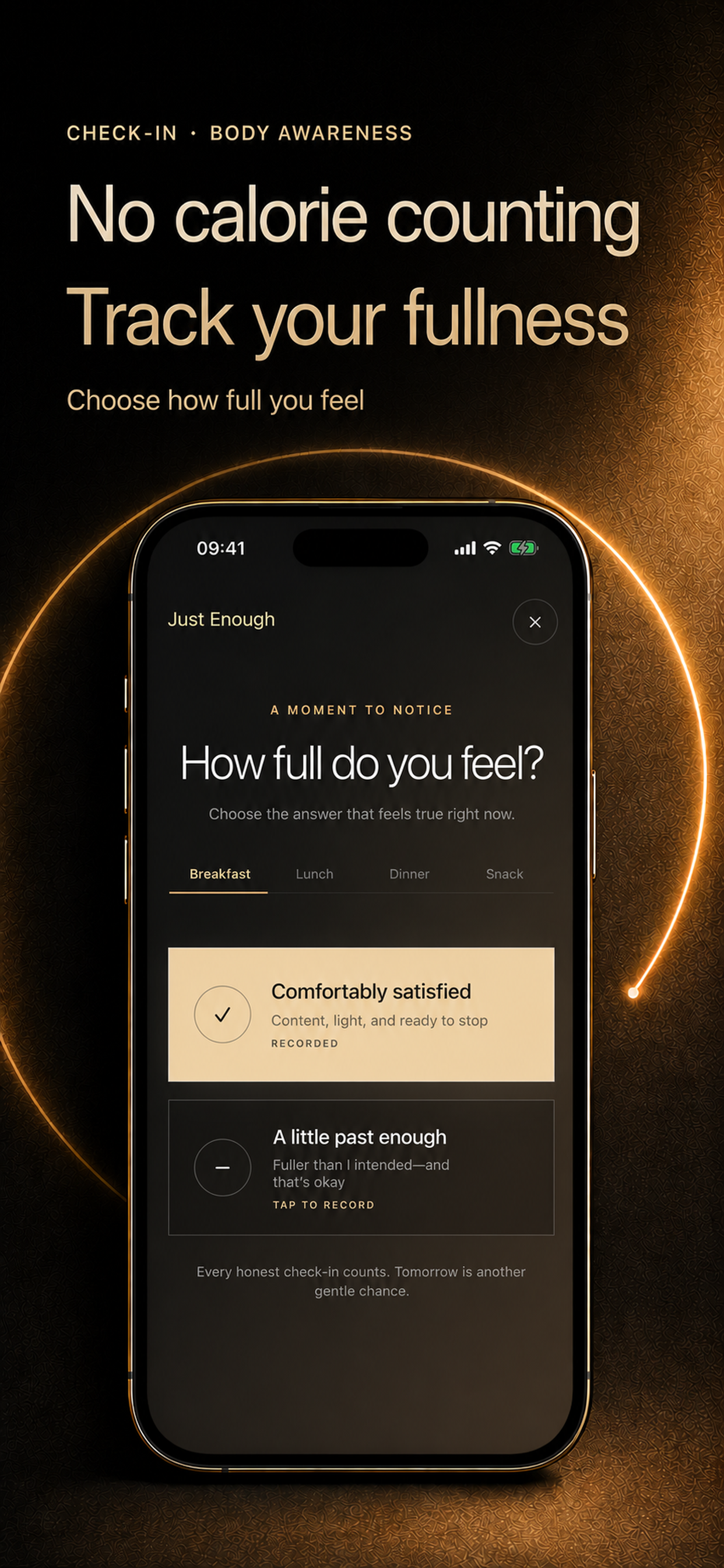 Just Enough: Mindful Eating screenshot 3