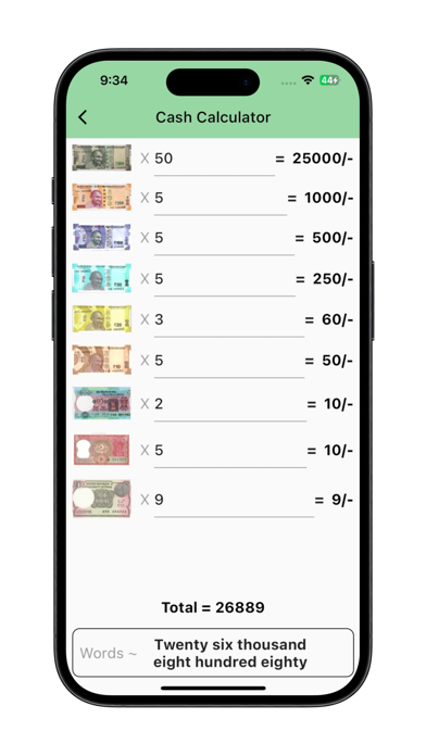 App screenshot