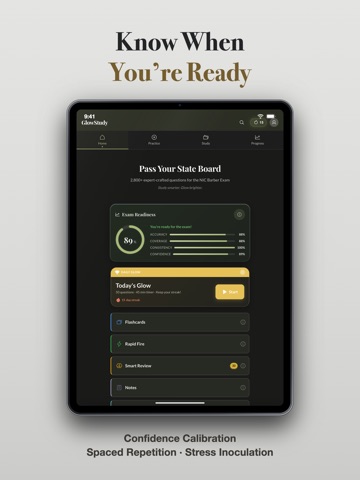 Barber Exam Prep & Study Guide iPad screenshot
