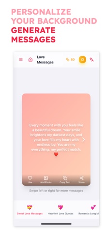 Love Messages - Create & Share Screenshot 2 of 3