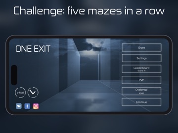 One Exit iPad screenshot