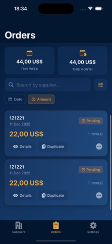 Restaurant Suppliers Catalog screenshot