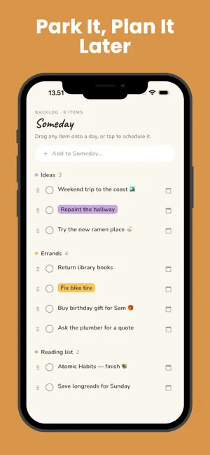 Sunday: Weekly Planner screenshot 2