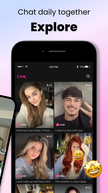 Pluto: Live Chat & Talk