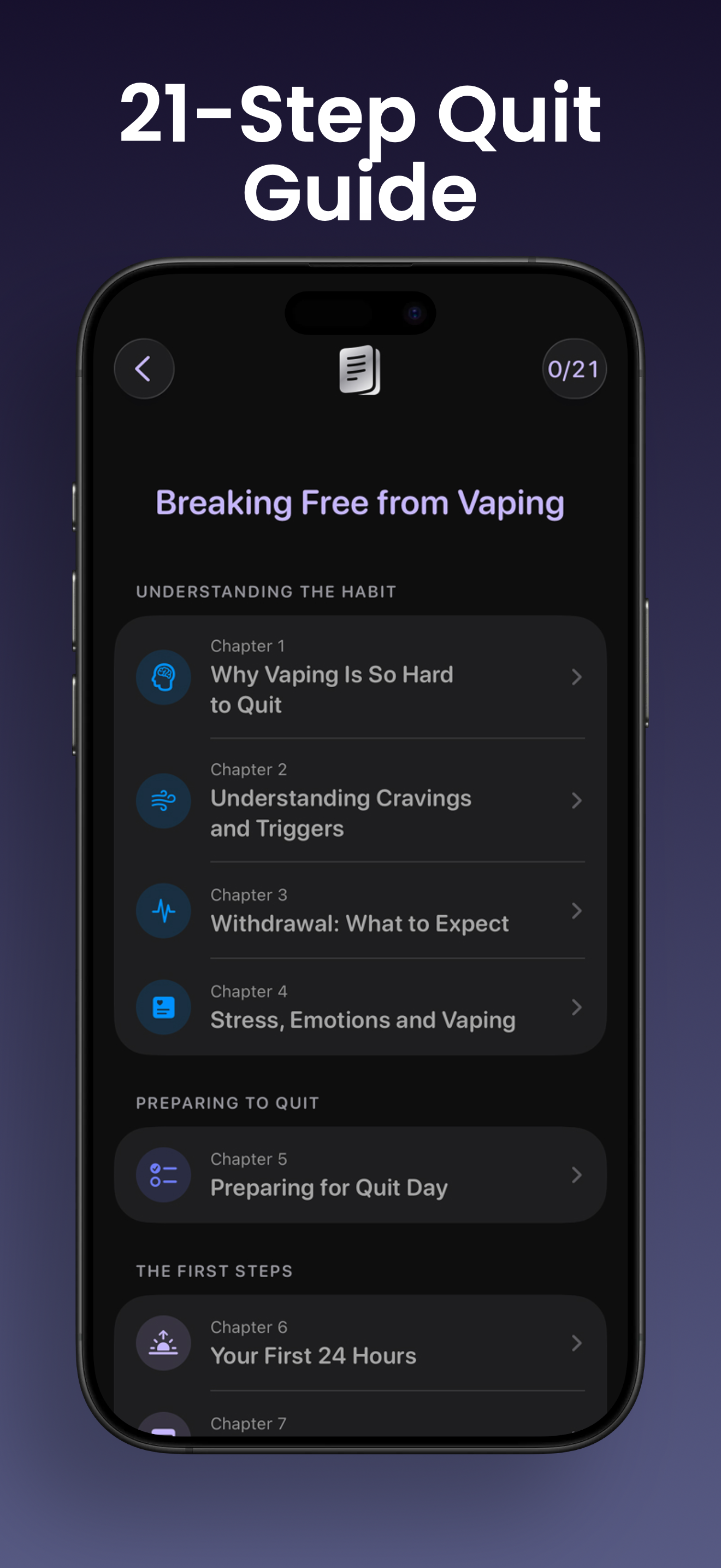 Puff Count：Quit Vaping Tracker screenshot 4
