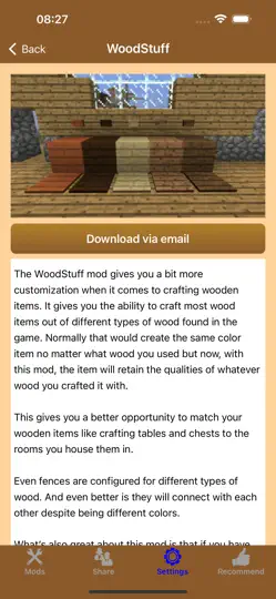 Screenshot von MC - Latest Furniture DLC Mods auf dem iPhone 6