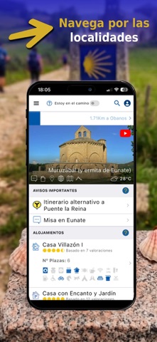 Buen Camino de Santiago App iPhone screenshot 7