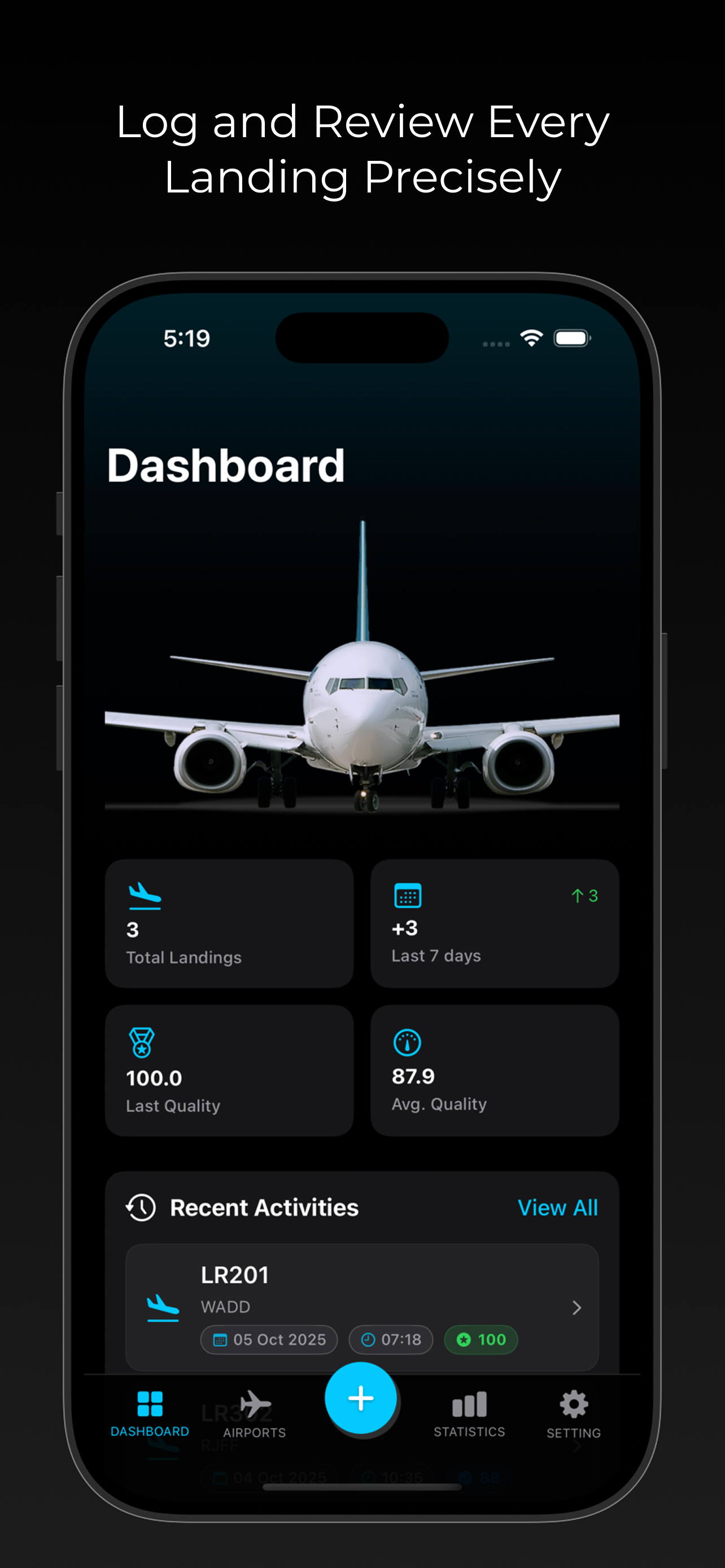 Landing Report screenshot 3