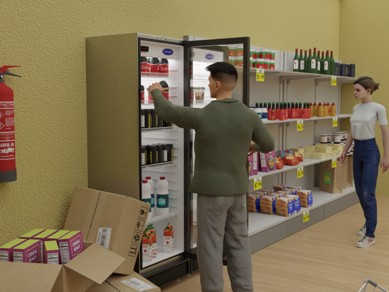 Store Manager Simulator 3D iPad screenshot 8 - Games app