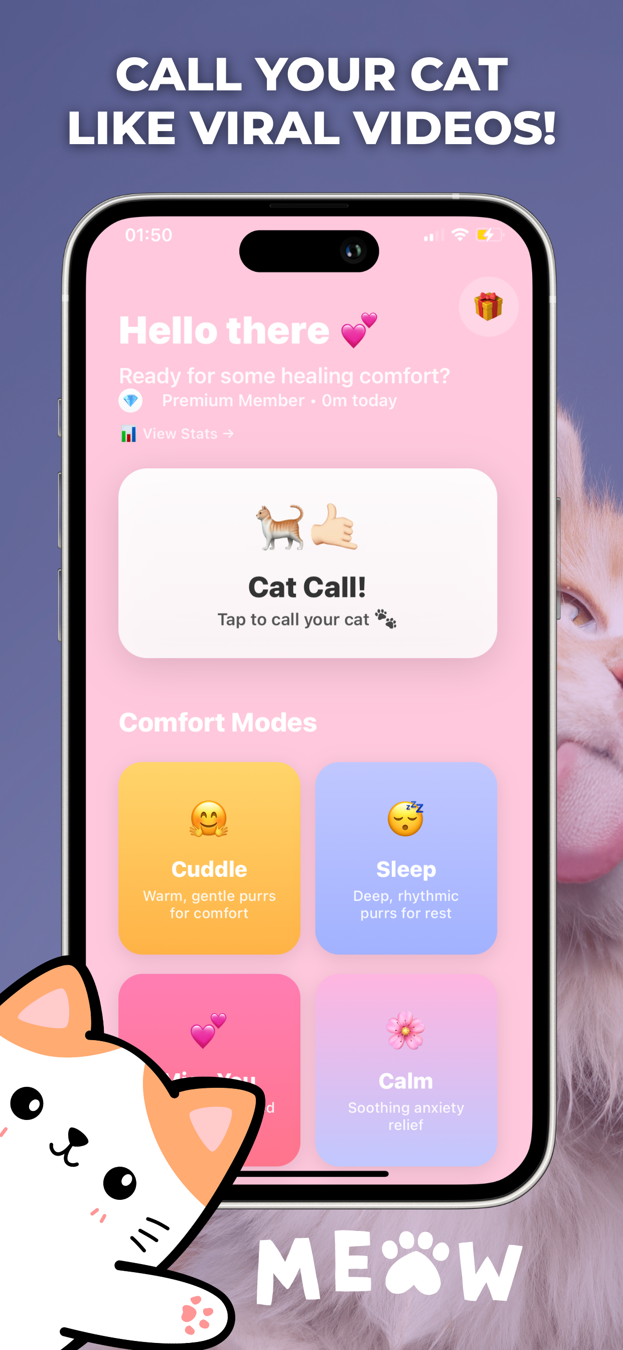 Cat Therapy: Purr Comfort