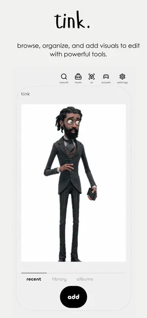 tink - AI/AR Creative Toolkit screenshot 1