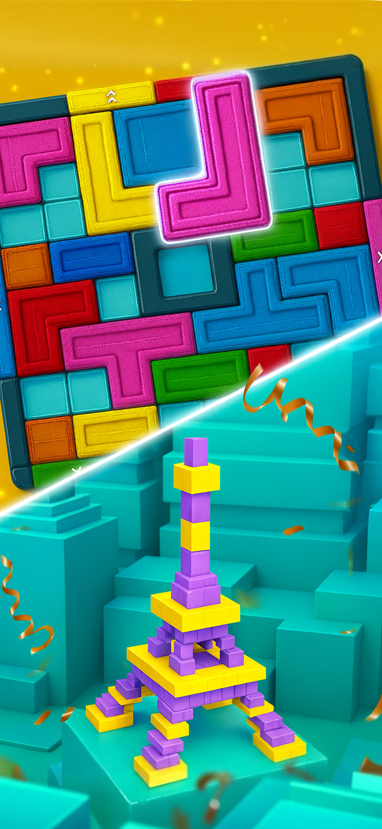 Blocky Color: Brain Games