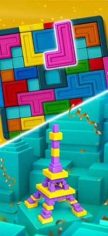 Blocky Color: Brain Games screenshot